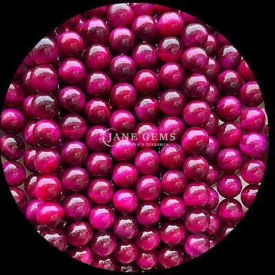 Perles de pierres précieuses découpées en 8 mm polies en couleurs variées pour les projets de perles
