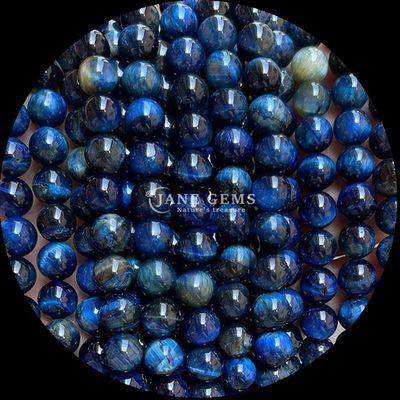 Perles de pierres précieuses découpées en 8 mm polies en couleurs variées pour les projets de perles