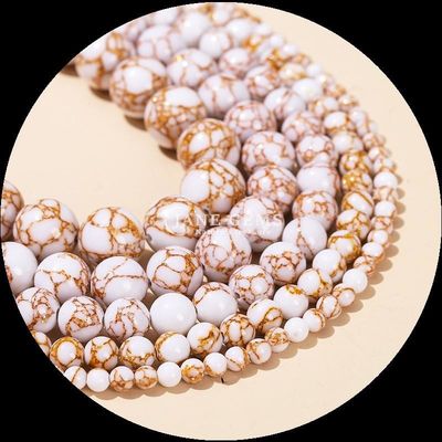Faites-le vous-même en faisant des perles de pierres précieuses de forme ronde polissées