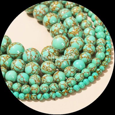 Faites-le vous-même en faisant des perles de pierres précieuses de forme ronde polissées