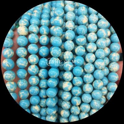 Faites-le vous-même en faisant des perles de pierres précieuses de forme ronde polissées