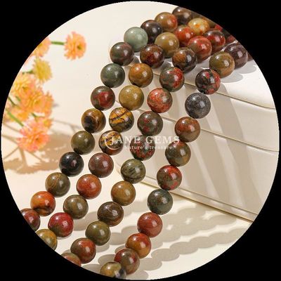 Forme ronde naturelle différents types de perles turquoise fils pour bricolage cadeau bijoux colliers