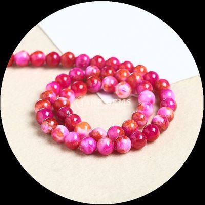 Des bracelets en pierre précieuse naturelle de différentes couleurs de jade à perles lâches pour élever votre style avec une élégance naturelle