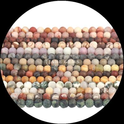 Origine Perles de pierre précieuse naturelle 8 mm fils ronds pour les projets de bijoux bricolage