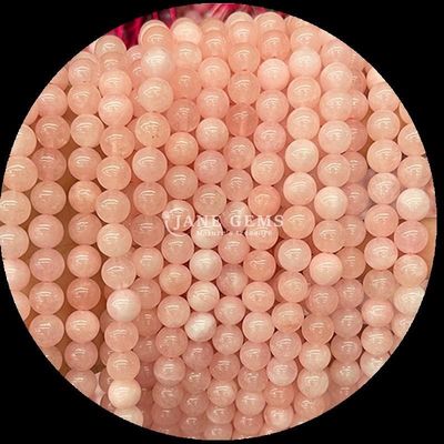 Des perles de pierre précieuse naturelle en plusieurs couleurs, en calcédoine ronde et en perles lâches, parfaites pour les créateurs de bijoux.