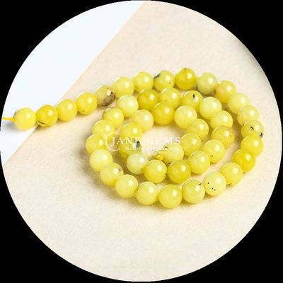 Des perles de pierre précieuse naturelle en plusieurs couleurs, en calcédoine ronde et en perles lâches, parfaites pour les créateurs de bijoux.