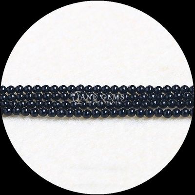 Des perles de pierre précieuse naturelles de cristal de guérison de 8 mm découpées en tranches rondes