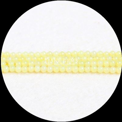Des perles de pierre précieuse de forme ronde, magnifiques et uniques pour votre collection