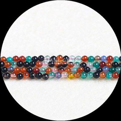 Faire soi-même des bijoux avec des pierres précieuses naturelles Perles de taille 4 mm Jolie cristal rose quartz Sodalite Franges de perles lâches