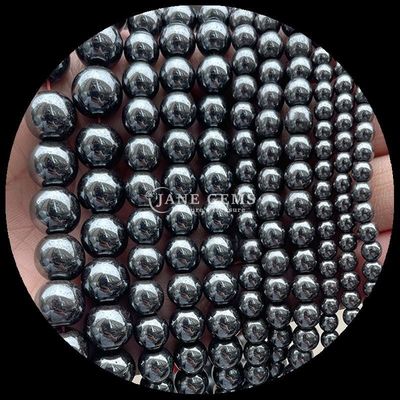 Perles de pierres précieuses de forme ronde Parfait pour les bracelets Divers types de pierre Sang de dragon Agate indienne Ronde en vrac Perles de pierre précieuse