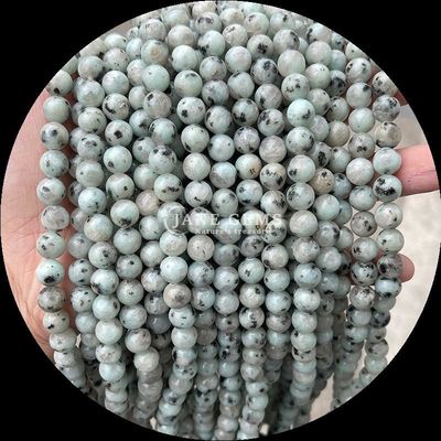Des perles de pierres précieuses ronds naturelles Kiwi Jasper Lapis Lazuli et plus L'ajout parfait à votre collection de bijoux