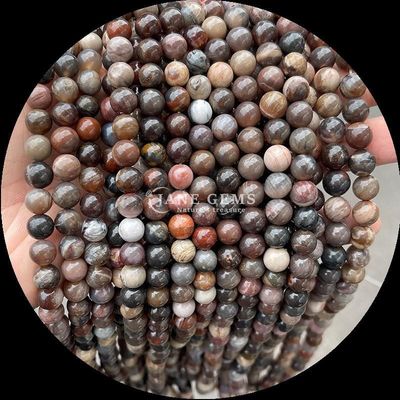 Des perles de pierres précieuses ronds naturelles Kiwi Jasper Lapis Lazuli et plus L'ajout parfait à votre collection de bijoux
