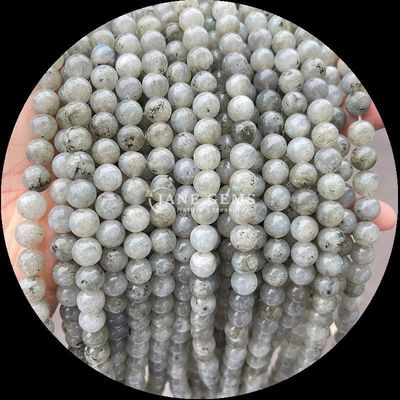 pierre précieuse de forme ronde Howlite Rohdonite pierre cristalline