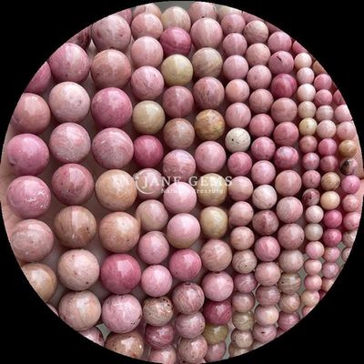 Des pierres précieuses en forme ronde 8 mm Naturel pour les distributeurs de pierres précieuses B2B diverses pierres de guérison de cristal Zèbre Jaspe Amazonite et plus pour le bricolage