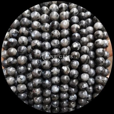 Perles de pierre précieuse de forme ronde diverses pierres naturelles de guérison de la pierre de sable d'or labradorite