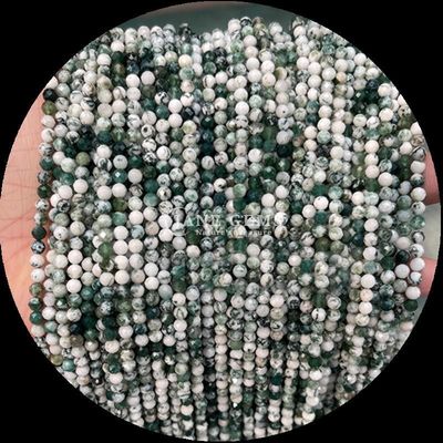 Forme ronde Perles de pierres précieuses multicolores Cristal naturel de guérison Rose quartz, Lapis-Lazuli Faceté Franges de perles lâches pour bijoux bricolage