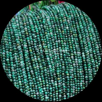 Origine Colliers Gems Perles Préhnite Lapis Lazuli Mini Faceté Franges de perles lâches Convient pour une variété de couleurs