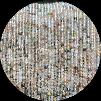 Pierre précieuse polissée ronde mini-perles de jardin Quartz pierre de lune pour un savoir-faire et un design supérieurs